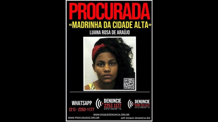 Madrinha da Cidade Alta era uma das lideranças de confiança de Peixão, chefe do TCP