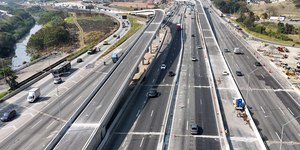 Dutra passa a ter viadutos que conectam à Fernão Dias