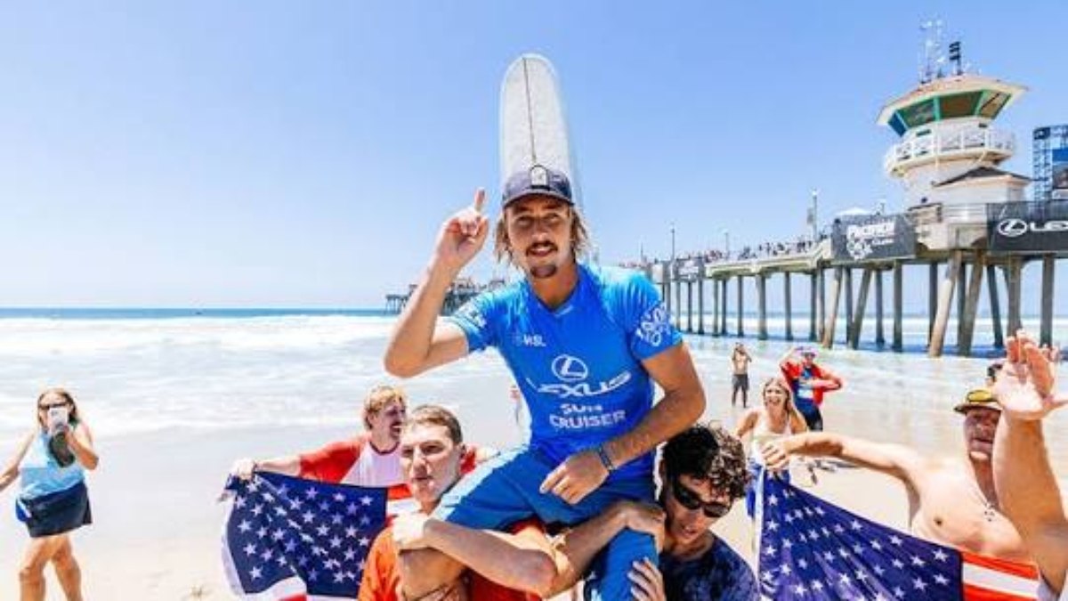 Wildcard Tommy Coleman Vence US Open de Longboard em Huntington Beach