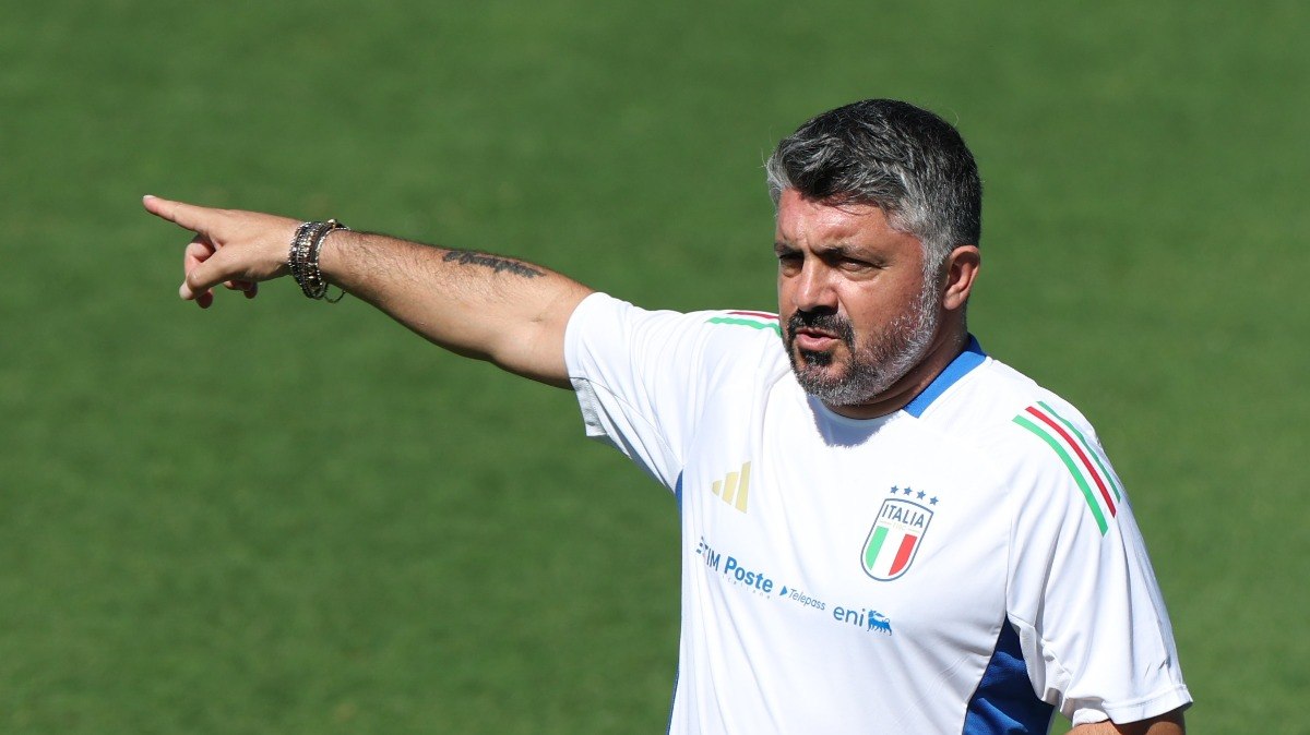 Ex-volante do Milan e campeão do Mundo em 2006, Gattuso estreia como comandante da seleção Ex-volante do Milan e campeão do Mundo em 2006, Gattuso estreia como comandante da seleção
