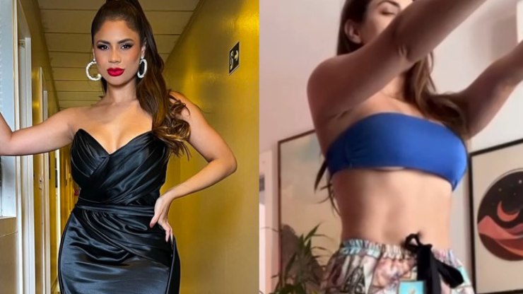 Lexa mostra resultado de fisioterapia pélvica após parto
