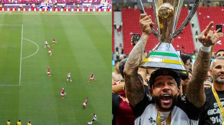 Memphis reclama de "roubo" após ter gol anulado contra Flamengo