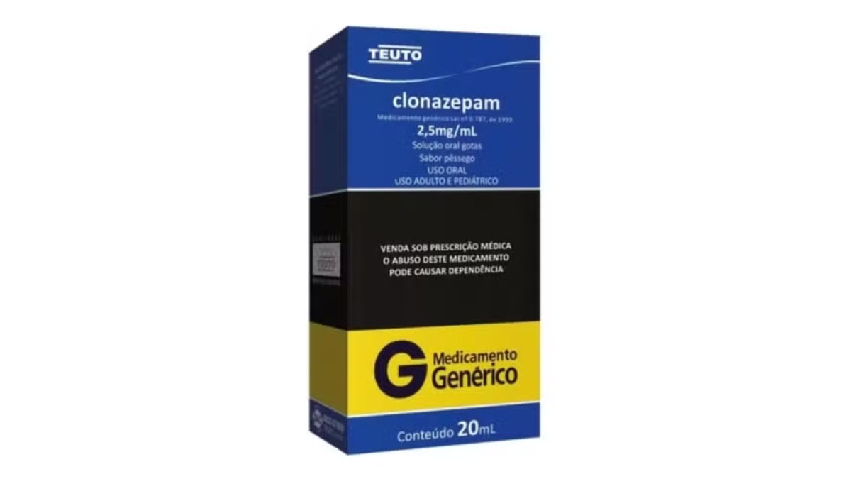 Clonazepam, genérico do rivotril, tem lote recolhido após farmacêutica constatar falta de eficácia