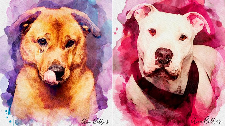 Exposição gratuita traz obras de arte com cachorros no metrô de SP