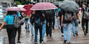 Chuvas seguem no Sudeste e Nordeste com avanço de frente fria