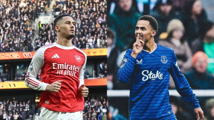 Saliba e Ndiaye travam embate em Arsenal x Everton