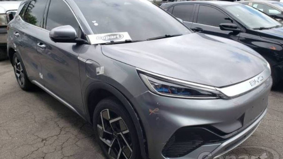 BYD Yuan Plus no leilão da Copart
