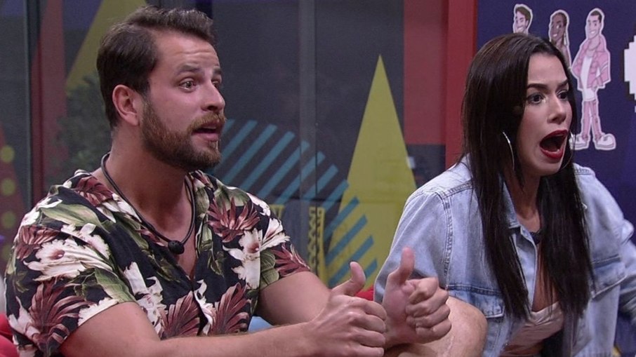 Gustavo Marsengo e Larissa Tomásia participaram da Casa de Vidro do 'BBB 22'