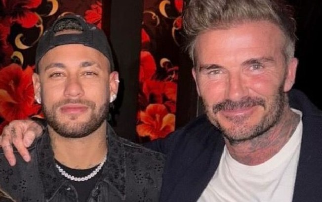MSN de volta? Beckham brinca sobre janta com Neymar em Miami