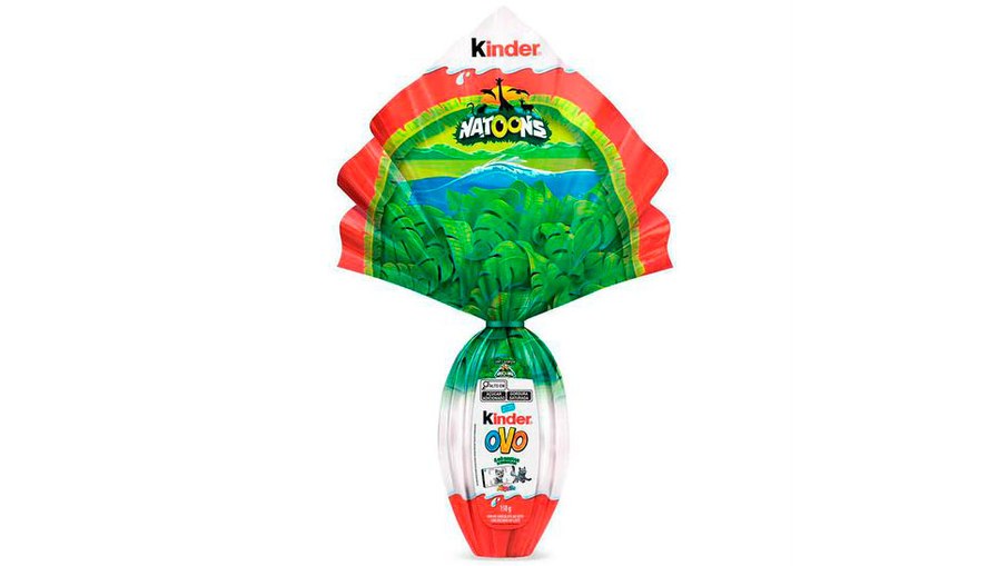 Ovo de Páscoa Kinder Natoons 150g