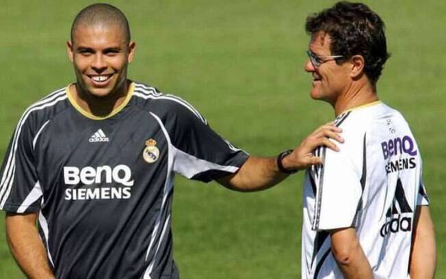 Fabio Capello disse que Ronaldo foi um dos melhores atletas com quem trabalhou
