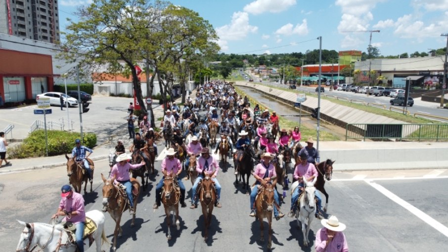 São esperados cerca de mil cavaleiros de Valinhos e região.