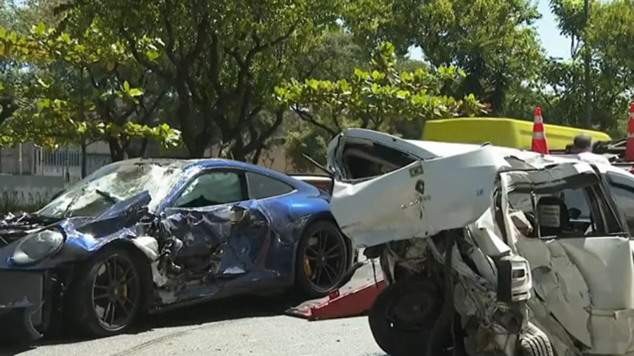 Jovem de 24 anos dirigia Porsche avaliado em R$ 1 milhão quando causou acidente que matou condutor de outro carro
