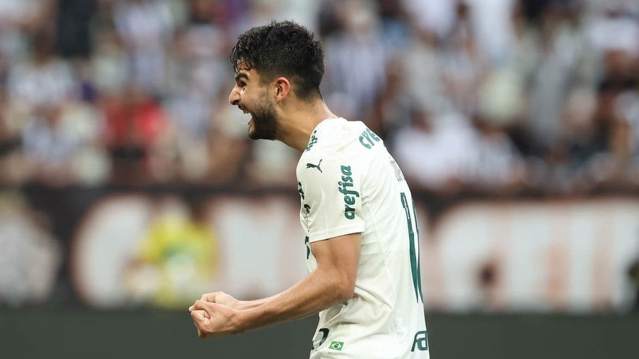 Flaco López marcou seu primeiro gol com a camisa do Palmeiras