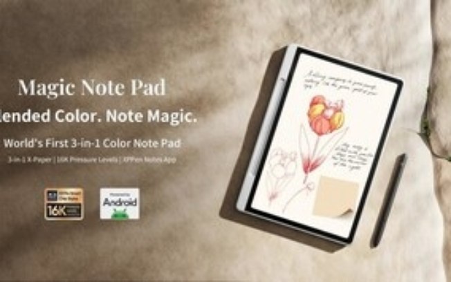XPPen lança o Magic Note Pad, o primeiro Colorido 3 em 1 Note Pad do mundo, agora disponível na América Latina XPPen lança o Magic Note Pad, o primeiro Colorido 3 em 1 Note Pad do mundo, agora disponível na América Latina