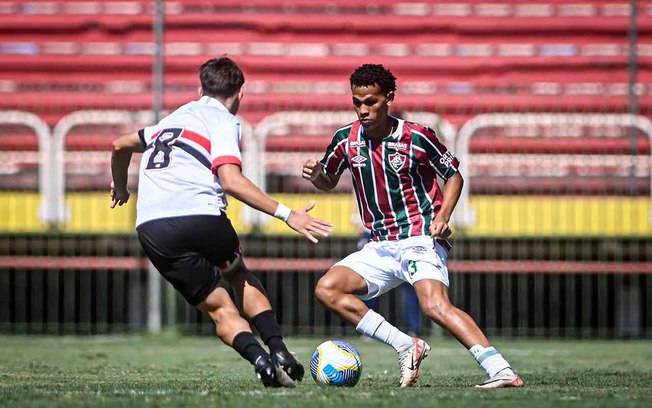 Fluminense fica com o título da Copa do Brasil Sub-17 ao vencer o São Paulo nos minutos finais