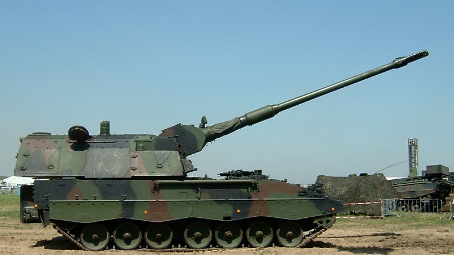 Tanque alemão Panzerhaubitze 2000 - 21.06.2022