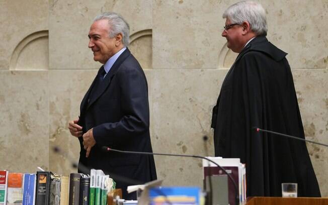 Defesa do presidente Michel Temer (PMDB) pediu no STF a suspeição do procurador-geral da República, Rodrigo Janot