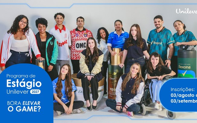 Unilever abre inscrições para o Programa de Estágio 2027