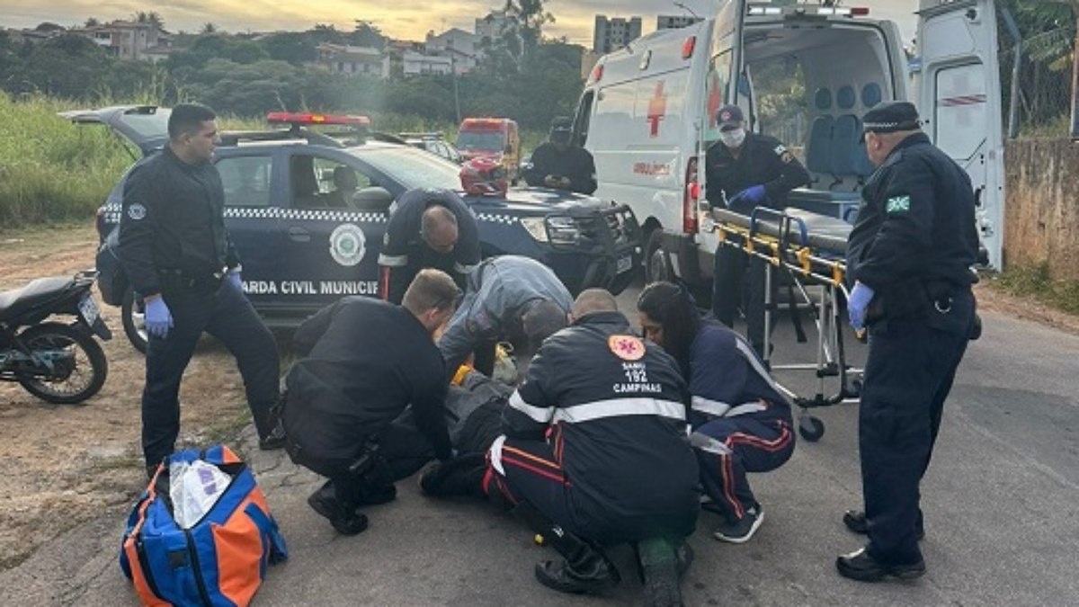 Jovem sofreu um mal súbito enquanto pilotava sua motocicleta Jovem sofreu um mal súbito enquanto pilotava sua motocicleta