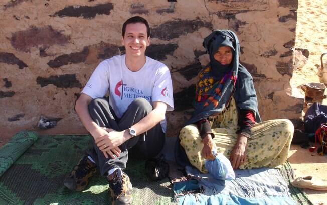 Na viagem, Igor conheceu uma família berbere que explicou sobre a cultura local