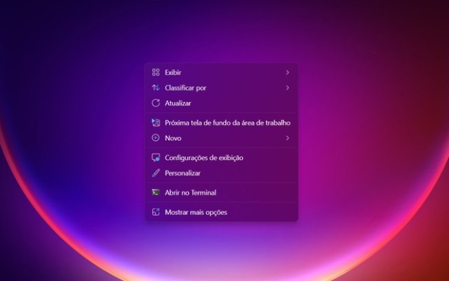 Windows 11 vai ganhar um menu de contexto mais informativo