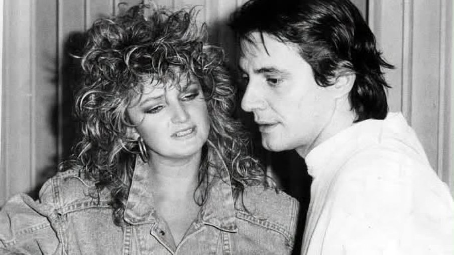 Fábio Jr. e Bonnie Tyler em dueto nos anos 80 Fábio Jr. e Bonnie Tyler em dueto nos anos 80