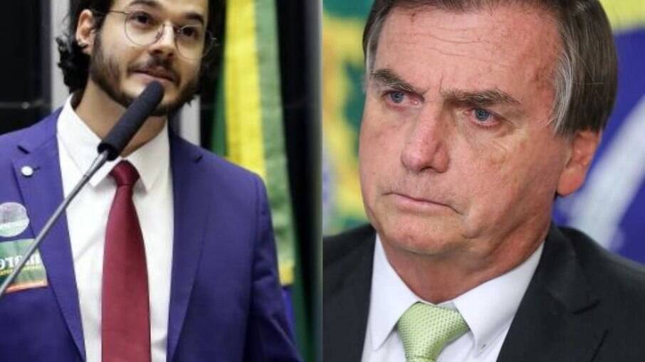 Túlio Gadêlha e Jair Bolsonaro