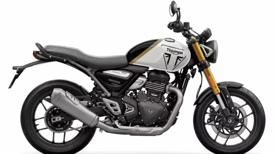 Triumph Speed 400 Pearl Metallic White Triumph Speed 400 Pearl Metallic White