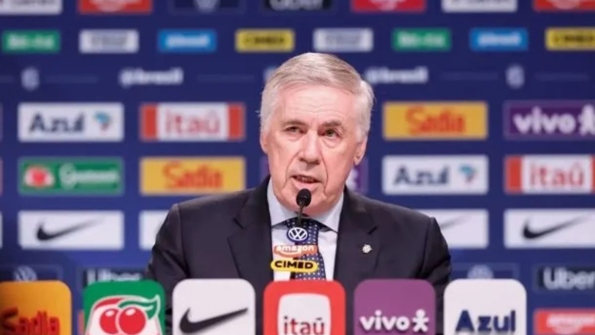 Ancelotti revela critérios da Seleção e aposta em jovens para o futuro