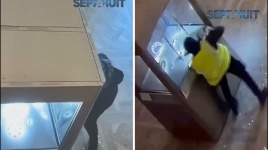 Vídeo inédito revela ação dos ladrões no roubo ao Museu do Louvre