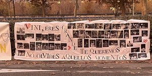 Torcedores do Real Madrid prestam apoio a Vini Jr. e Xabi Alonso