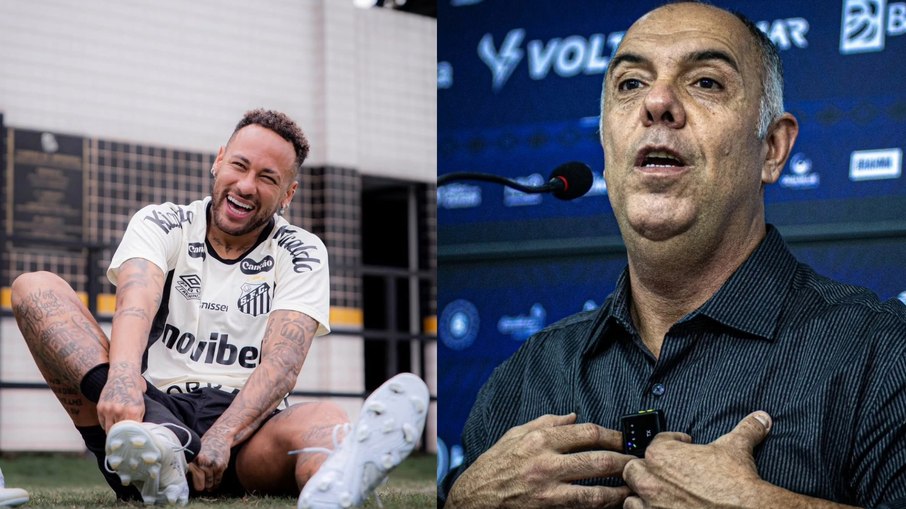 Marcos Braz tentou Neymar no Flamengo