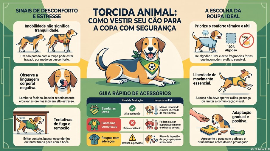 Cuidados com o pet na Copa do Mundo