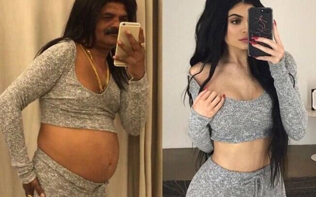 Kylie Jenner na versão de Just Sul e a socialite