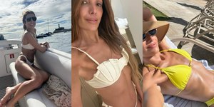 Patrícia Poeta exibe curvas e revona marquinha em Salvador