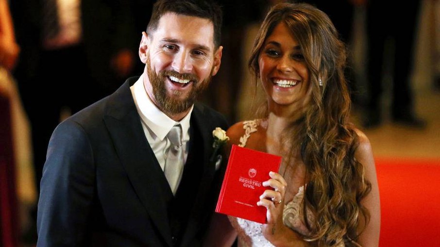 Messi e Antonella aproveitaram período de férias do craque argentino