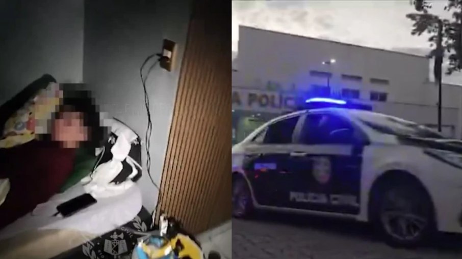 Um suspeito foi preso e um adolescente apreendido Um suspeito foi preso e um adolescente apreendido