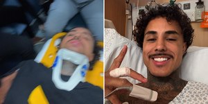 MC Livinho é internado na UTI após acidente