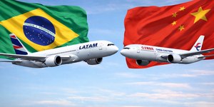 LATAM e China Eastern criam nova rota entre Brasil e China