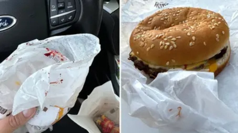 Burguer King entrega hambúrguer com sangue para criança nos EUA 