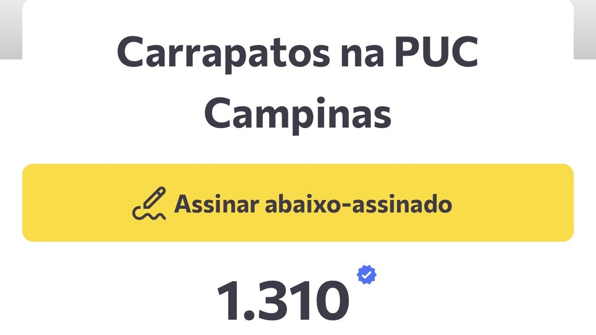 Um grupo de estudantes publicaram um abaixo-assinado virtual que contava até às 17h17, com 1.310 assinaturas Um grupo de estudantes publicaram um abaixo-assinado virtual que contava até às 17h17, com 1.310 assinaturas