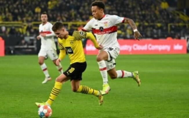 Veja os melhores momentos da vitória do Dortmund por 2 a 1 sobre o Stuttgart pela Bundesliga