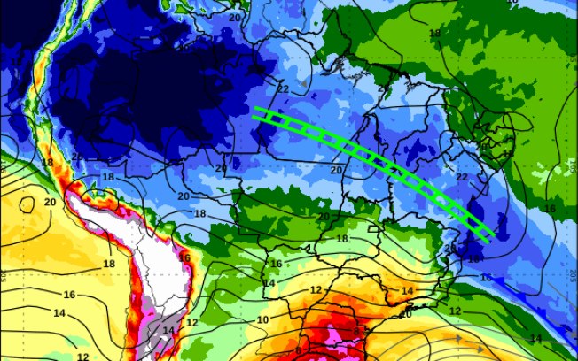Frente fria e ciclone mudam o tempo no Brasil neste domingo