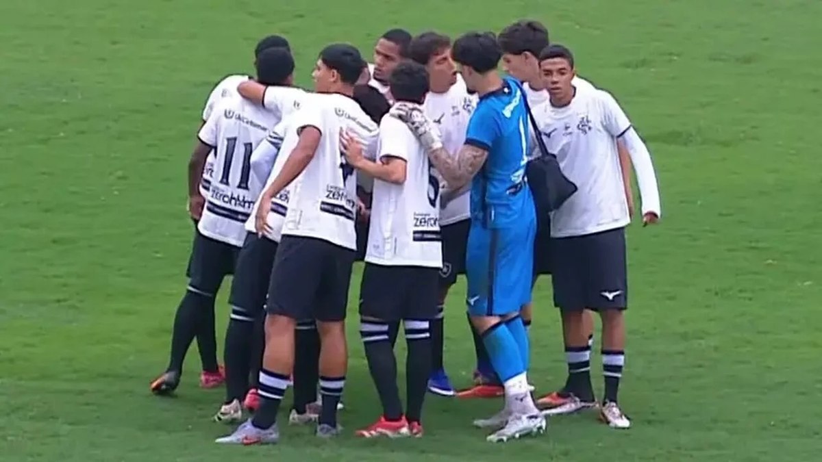 Botafogo Sub-17 goleia Atlético-GO por 6 a 2 em Guapó pelo Brasileirão
