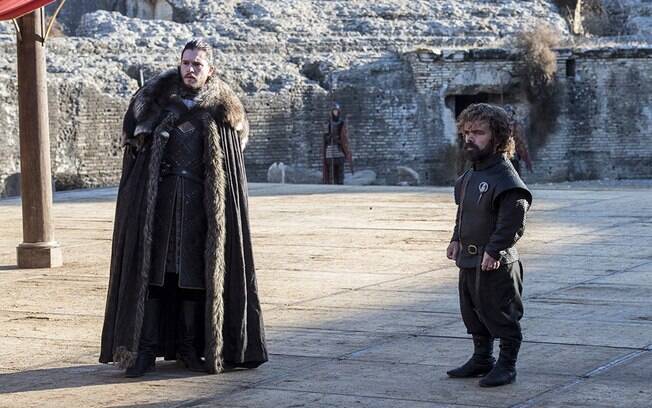 Jon Snow e Tyrion Lannister ficarão cara a cara com a rainha Cersei em 