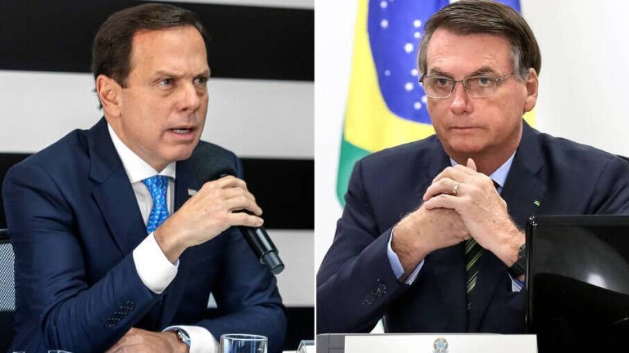 Eleições 2022: Doria e Bolsonaro empatam em rejeição, diz pesquisa