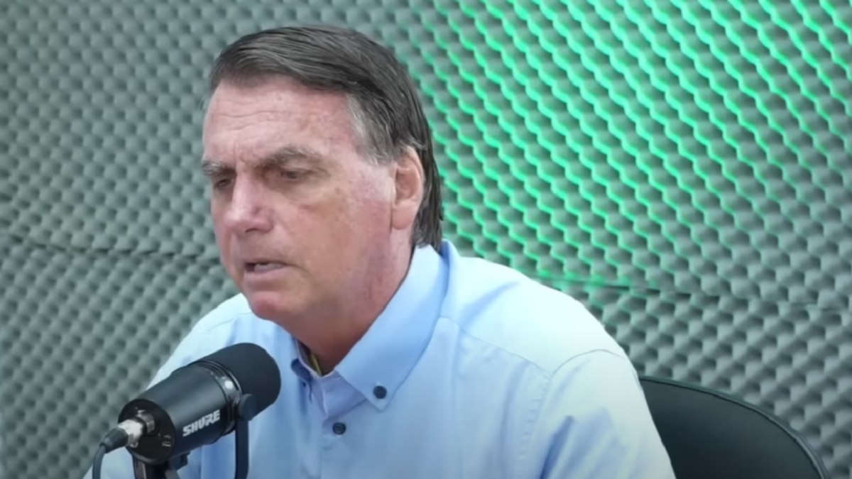 Bolsonaro em entrevista ao canal do YouTube ‘Paparazzo Rubro-Negro’.