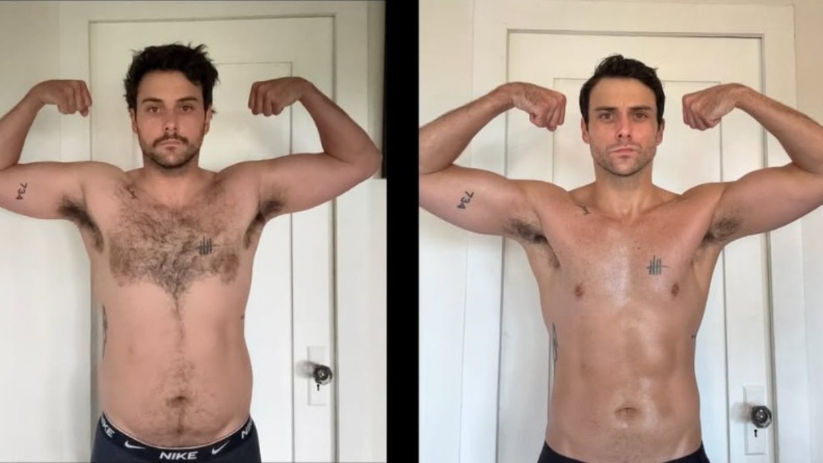 Ator exibe transformação com menos 12 kg e fãs reagem Ator exibe transformação com menos 12 kg e fãs reagem