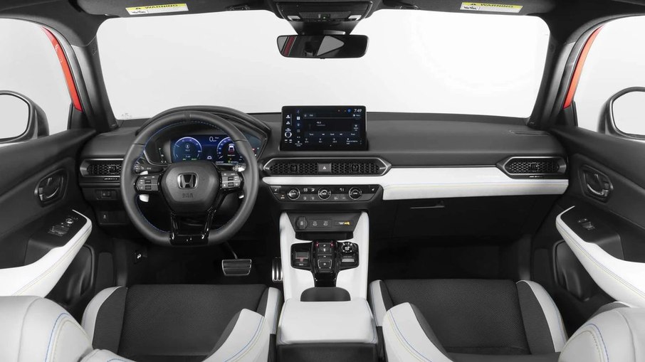 Interior do Honda Prelude 2026